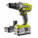Taladro Atornillador de Impacto 18V One +ryobi (1X 4AH + 1X 2AH)  RYOBI