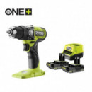 Taladro de Impacto Inalámbrico 18V One + RYOBI (2X 2AH)