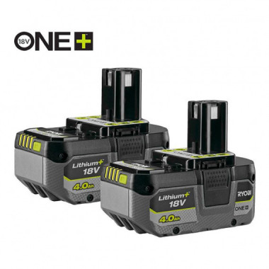 Pack 2 Baterias 18V One+ RYOBI (2X 4.0AH)