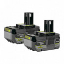 Pack 2 Baterias 18V One+ RYOBI (2X 4.0AH)