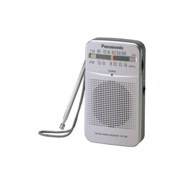 PANASONIC Radio Portatil Analogica Am/fm RF-P50D Plata