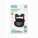 IPSDI IP9010 Blanco – Auriculares Traductores Bluetooth 5.4 con IA, Cancelación de Ruido y Estuche 18 h