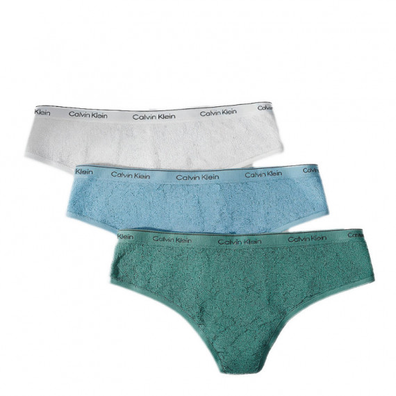 Pack de 3 Braguitas Brasileñas - Icon Lace  CALVIN KLEIN