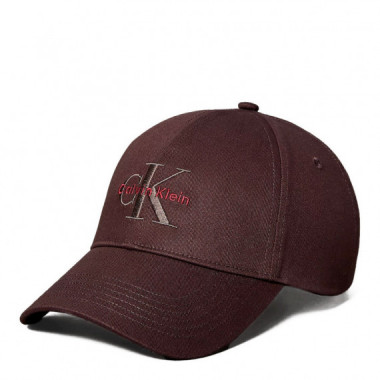 Gorra de Béisbol con Logo Monograma Bordado  CALVIN KLEIN