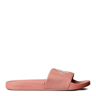 Chanclas de Lona con Logo  CALVIN KLEIN