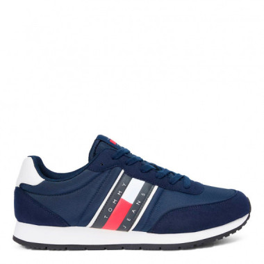 Zapatillas con Mezcla de Texturas  TOMMY HILFIGER