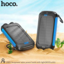 Powerbank HOCO DB51 con Panel Solar 8.000 Mah y Luz Led