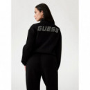 Sudadera de Neopreno con Cremallera de GUESS