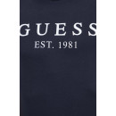 Camiseta Elástica con Logotipo Frontal de GUESS