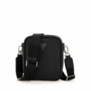 Mini Bandolera Certosa Saffiano de GUESS