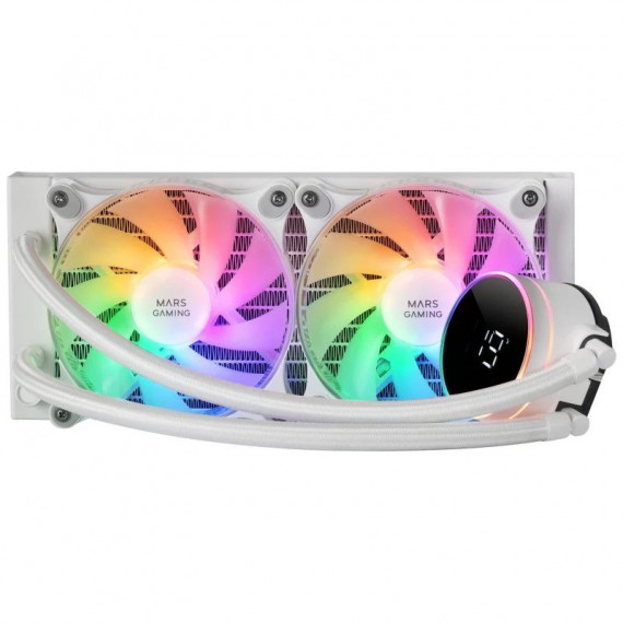 Refrigeracion Liquida Cpu MARS GAMING Rgb 240MM White