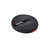 AIWA  Reproductor CD Portatil Discman PCD-1000 Negro Anti Shock Incluye 2X Pilas, Auricular