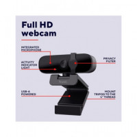 TRUST Camara Webcam Tanor Full HD 1080