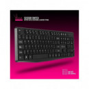 NGS Kit Teclado+raton Inalambrico Allure Kit Negro
