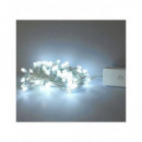 Kls Tira Luz Navidad Blanco Inter/exteri 100LED 5MTRS+2M Temporizador 8 Funciones 85602  LALO