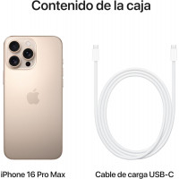 Teléfono Iphone 16 Pro 128GB Titanio Desierto  APPLE