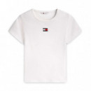 Camiseta Slim Acanalada con Parche  TOMMY HILFIGER