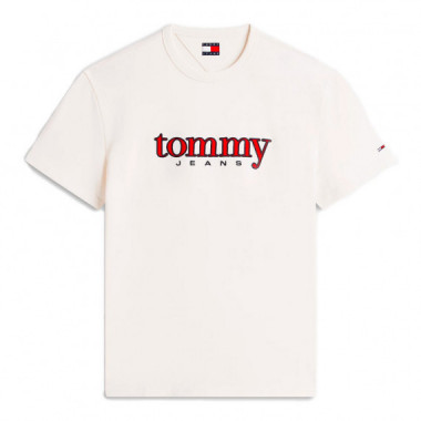 Camiseta de Punto con Aplicación del Logo  TOMMY HILFIGER