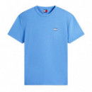 Camiseta de Punto con Parche Tonal  TOMMY HILFIGER