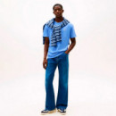 Camiseta de Punto con Parche Tonal  TOMMY HILFIGER