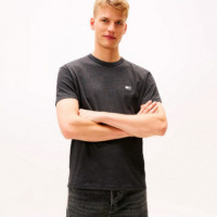 Camiseta de punto con parche tonal