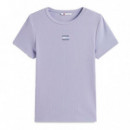 Camiseta Slim Acanalada con Parche  TOMMY HILFIGER