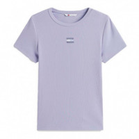 Camiseta Slim Acanalada con Parche  TOMMY HILFIGER