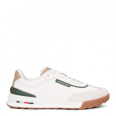 Zapatillas Retro con Mezcla de Texturas  TOMMY HILFIGER