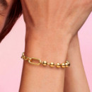 Pulsera de Cadena de Eslabones y Esferas Metálicas  PANDORA