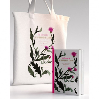 ESTUCHE PENTALOGIA LA SOMBRA DEL CARDO BOLSA DE TELA