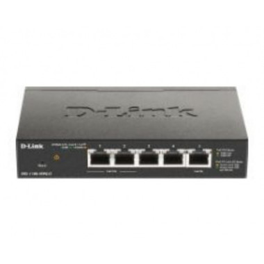 D-Link DGS-1100-05PDV2 Switch Gigabit PoE de 5 Puertos