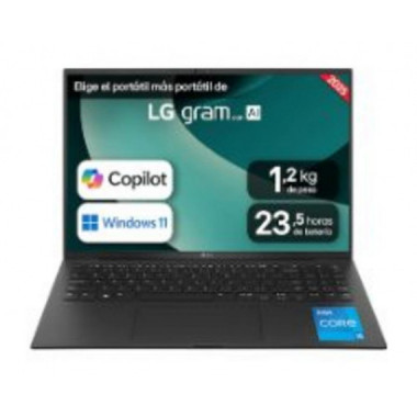 LG Gram 16Z90RU-G.AA50B Portátil Intel Core i5 16GB 1TB SSD 16" W11