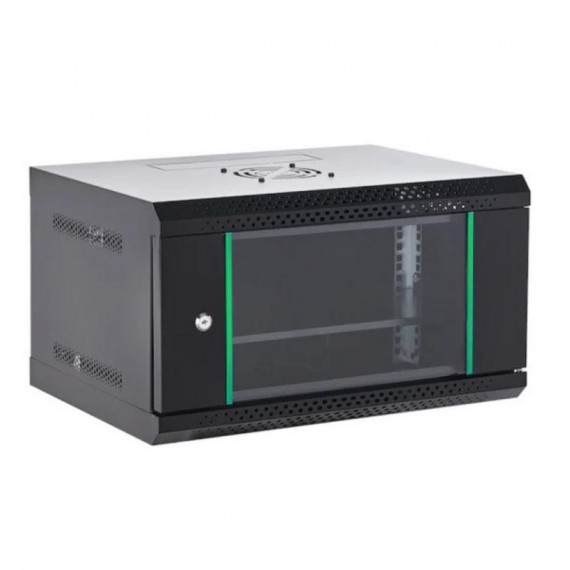 Armario Rack Mural POWERGREEN 12U 60X45