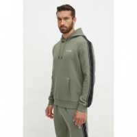 Sudadera banda logotipo de Guess