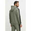 Sudadera banda logotipo de Guess