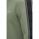 Sudadera banda logotipo de Guess