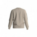 Sudadera con logotipo frontal de Guess