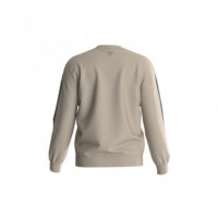 Sudadera con logotipo frontal de Guess