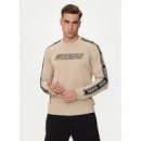 Sudadera con logotipo frontal de Guess