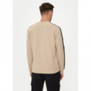 Sudadera con logotipo frontal de Guess