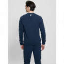 Sudadera con logotipo frontal de Guess