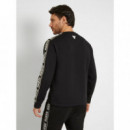 Sudadera con logotipo frontal de Guess