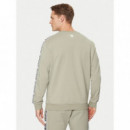 Sudadera con logotipo frontal de Guess