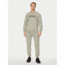 Sudadera con logotipo frontal de Guess