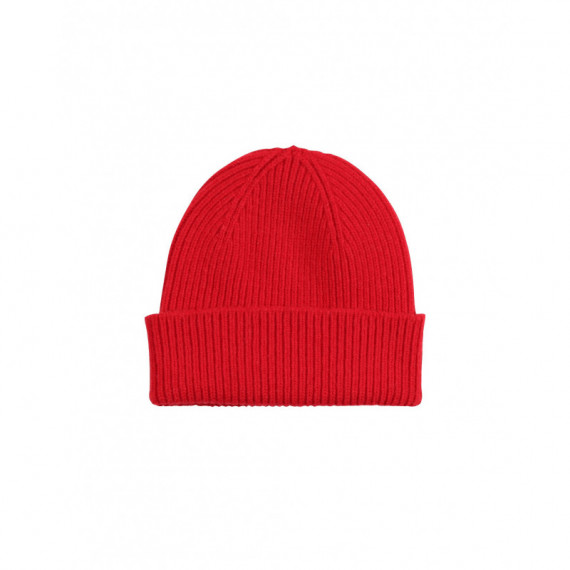 Gorros y Gorras Gorro COLORFUL STANDARD Unisex Lana Merino Reciclada Scarlet Red