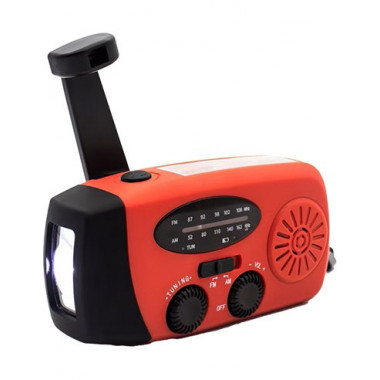 DENVER Radio Solar Con Dynamo AM/FM SCR-2005