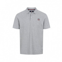 104140Grey Melange Polos Vinson Hombre Vin Polo Mike Men