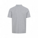 104140Grey Melange Polos Vinson Hombre Vin Polo Mike Men