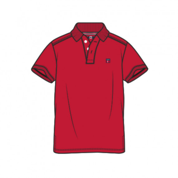 104140Crimson Red Polos Vinson Hombre Vin Polo Mike Men