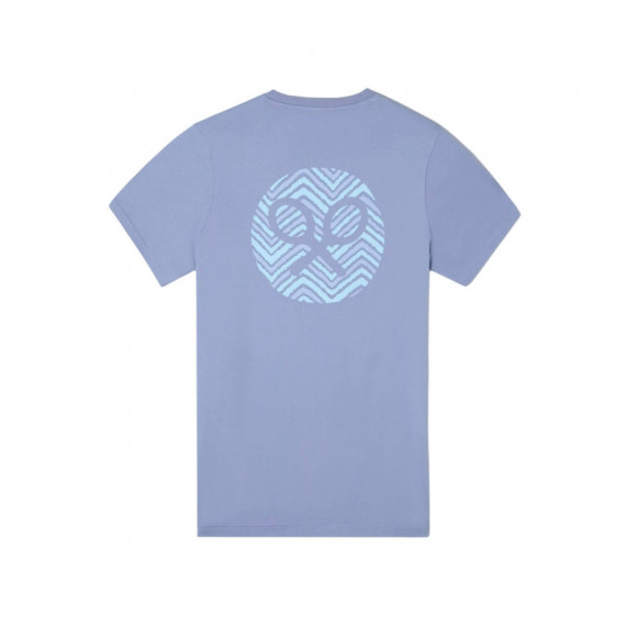 132448 Camisetas Silbon Hombre raqueta etnica trasera  Azul (180004)